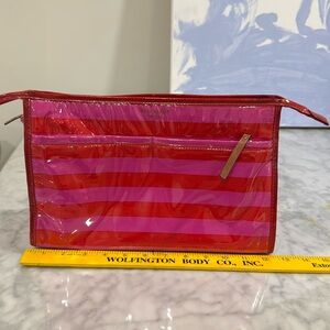 Kate Spade cosmetics / make-up bag. 12”x 8”x4”